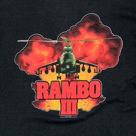 RAMBO 3 1988 MOVIE PROMO FITS L-XL 0904