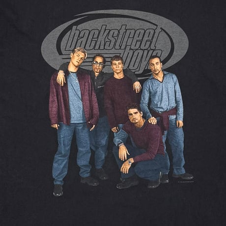 BACKSTREET BOYS MEMBER CIRCLE LOGO WINTERLAND XL 1743