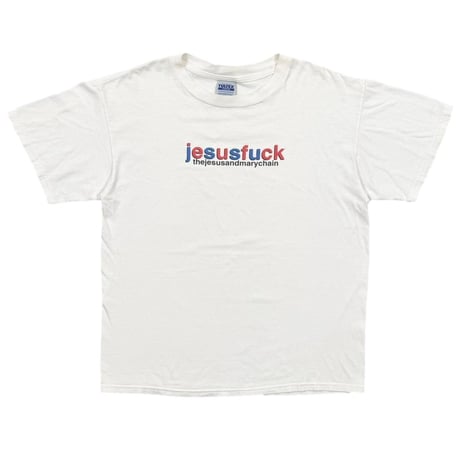 THE JESUS AND MARYCHAIN jesusfuck WHITE TULTEX LARGE 5624
