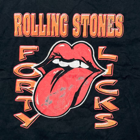 ROLLING STONES FORTY LICKS WORLD TOUR BOOTLEG Hanes XL 5323