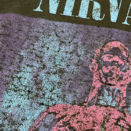 NIRVANA SLIVER BACKSTAGE PASS HANES XL 9642