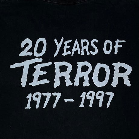 MISFITS SKULL 20 YEARS OF TERROR 1977-1997 ALL SPORT LARGE 3493