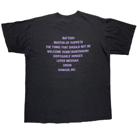 METALLICA MASTER OF PUPPETS GINAT XL 9311