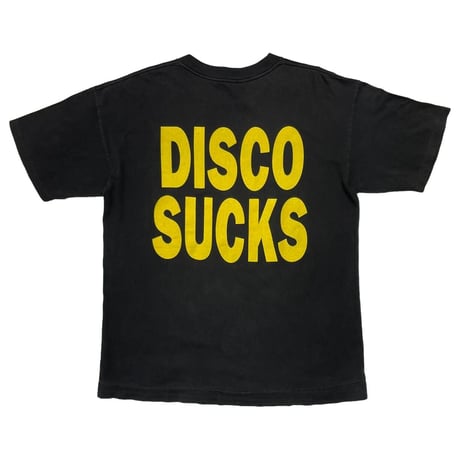 OLD & VINTAGE 1996 DISCO SUCKS NO SATURDAY NIGHT FEVER FITS XL 0032