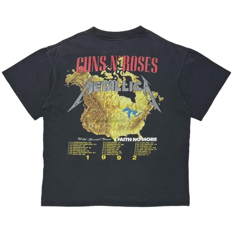 GUNS N' ROSES METALLICA 1992 FAITH NO MORE BROCKUM LARGE 5093