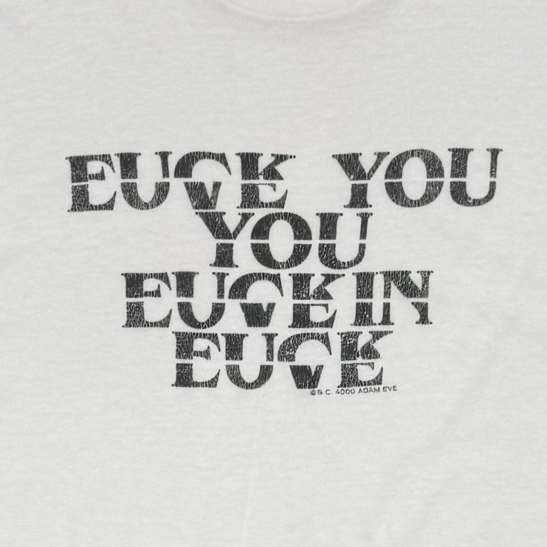 greatLAnd ORIGINAL fuck love shirt / new vintag