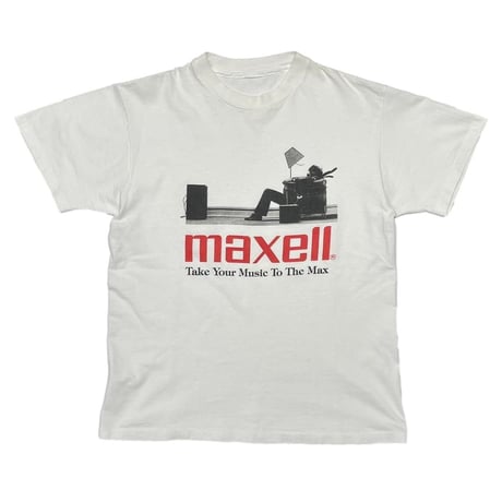 MAXELL TAKE YOUR MUSIC TO THE MAX WHITE FITS M-L