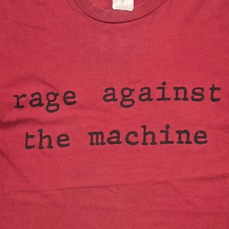 RAGE AGAINST THE MACHINE MOLOTOV RED CHAMP LARGE 5917