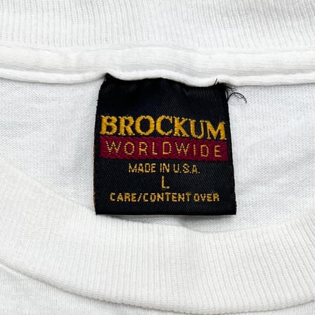 THE ROLLING STONES 94/95 WORLD TOUR WHITE BROCKUM LARGE 6655