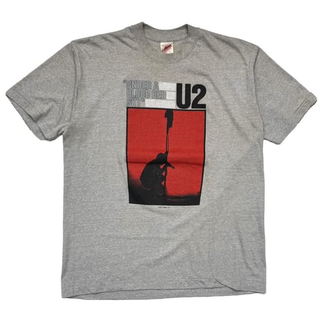 U2 UNDER A BLOOD RED SKY 1984 GREY WINTERLAND XL 8697