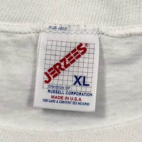 greatLAnd fuck love shirt / new vintage JERZEES XL 6003