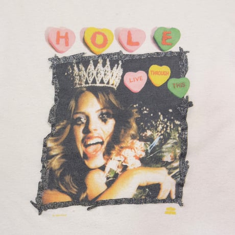 HOLE LIVE THROUGH THIS HANES LARGE 1766