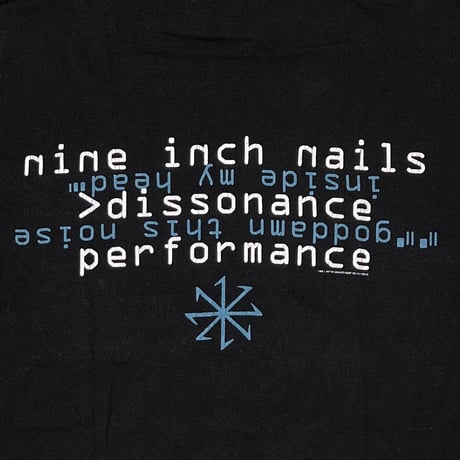 NINE INCH NAILS DISSONANCE PERFORMANCE ALL SPORT XL 4707