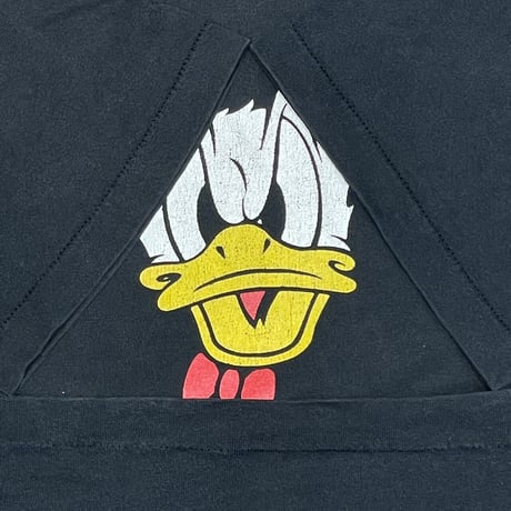 DINEY VINTAGE 90's CLASSIC DONALD DUCK ANGRY FITS XL 0474