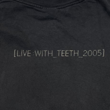 NINE INCH NAILS LIVE WITH TEETH BOX LOGO DIAMOND STAR 2XL 0635