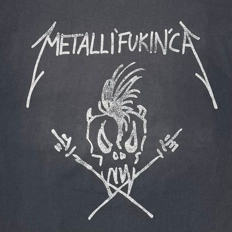 METALLICA 1992 METALLIFUKINCA  SUMMER SHIT 92 GIANT BY TEEJAYS LARGE 1008