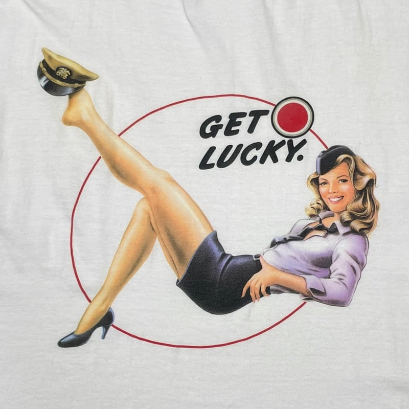 LUCKY STRIKE 限定 PIN UP GIRL LUCKY STRIKE GET LUCKY Flight Attendant PIN-UP