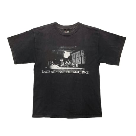 RAGE AGAINST THE MACHINE HOLOGRAM TEE GIANT MEDIUM 7472