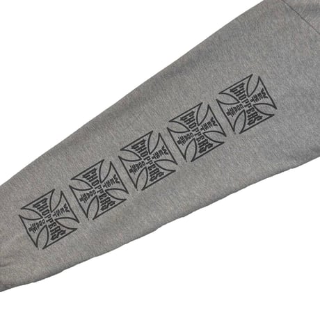 WEST COAST CHOPPERS	IRON CROSS LONG BEACH CA ASH GREY LARGE 8454