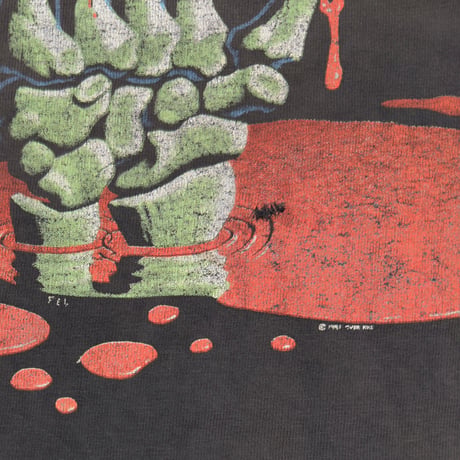 OVER KILL 1991 BLOOD MONEY FRUIT OF THE LOOM LARGE 2077