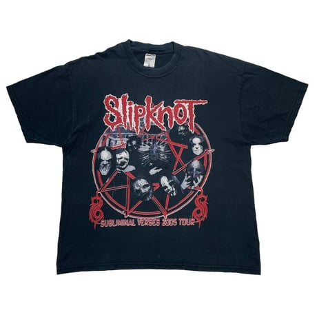 SLIPKNOT SUBLIMINAL VERSES 2005 TOUR JERZEES XL 3588