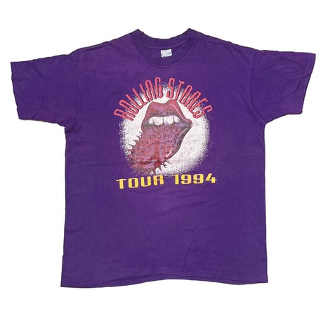 ROLLING STONES SPIKE TONGUE PURPLE BOOTLEG XL 3743