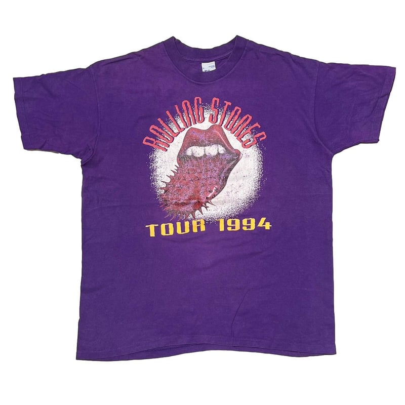 ROLLING STONES SPIKE TONGUE PURPLE BOOTLEG XL 3