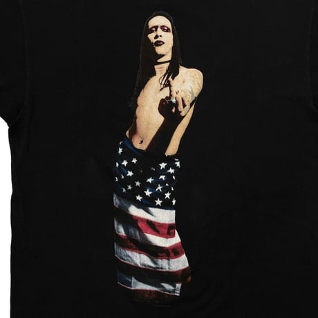 MARILYN MANSON 1998 HELLO MY NAME IS STEDMAN BY HANES LARGE 3545