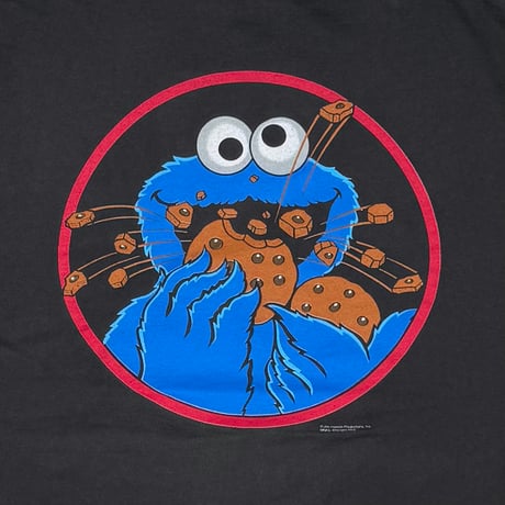 SESAME STREET COOKIE MONSTER got cookie ? CHANGES XL 4575