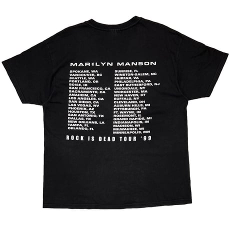 MARILYN MANSON 1999 ROCK IS DEAD TOUR WINTERLAND XL 5109