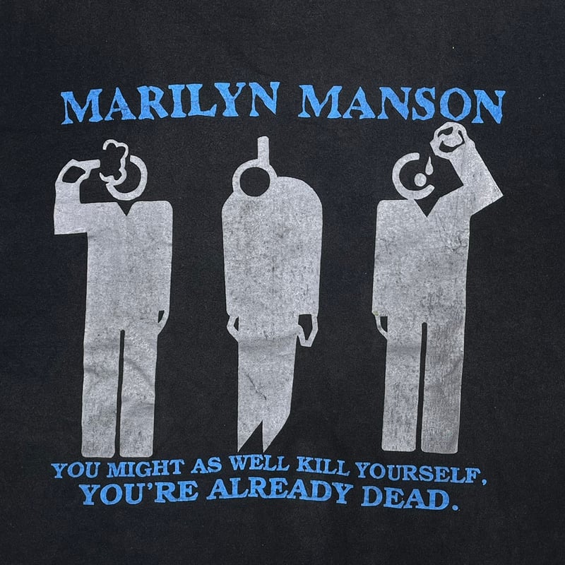 トップス MARILYN MANSON YOU'RE ALREADY DEAD XL MARILYN MANSON YOU'RE ALREADY DEAD XL