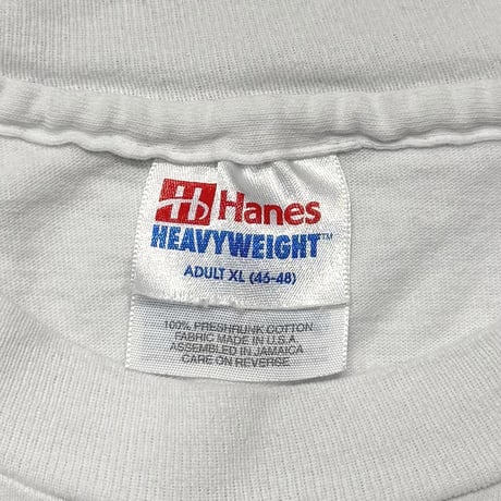 BEASTIE BOYS QUADROPHONIC STEREO WHITE HANES XL 1035