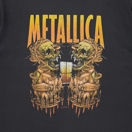 METALLICA PUSHEAD TOUR 2000 TWIN SKULL SUMMER SANITARIUM GIANT XL 5732