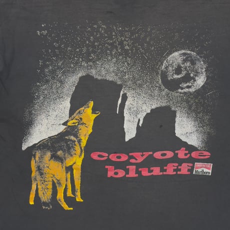 Marlboro BLACK COYOTE BLUFF POCKET TEE FRUIT OF THE LOOM XL 3957