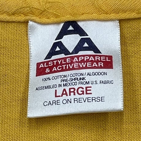 PEANUTS CHARLIE BROWN YELLOW ALSTYLE LARGE 9488