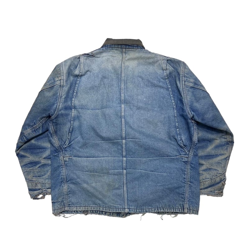 CARHARTT MICHIGAN CHORE COAT DENIM FITS XL | g