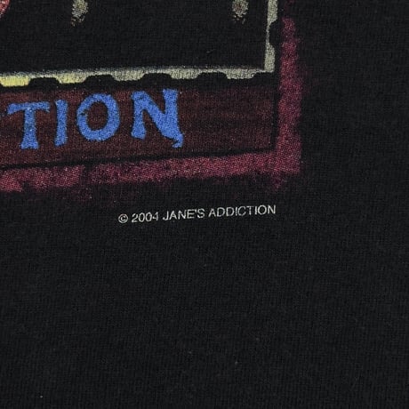 JANE'S ADDICTION Y2K RITURAL DE LO HABITUAL TOUR 2004 HANES MEDIUM 7665