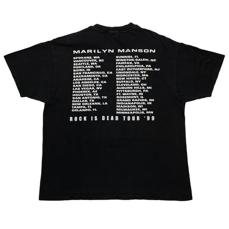MARILYN MANSON ROCK IS DEAD 1999 WINTER LAND XL 5771