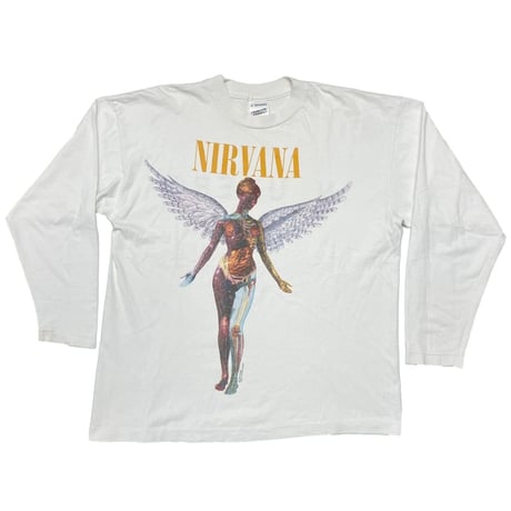 NIRVANA IN UTERO 1993 LS SCREEN STARS XL 7643