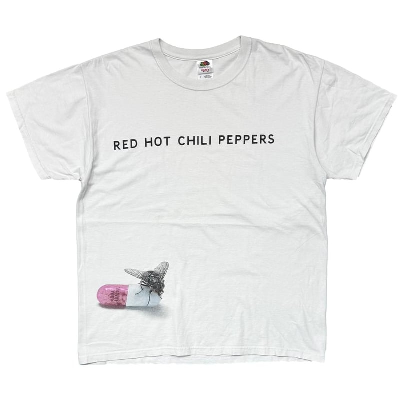 超レア レッチリ tシャツ I’m with you Red Hot RED HOT CHILI PEPPERS I'M WITH YOU WHITE FRUIT