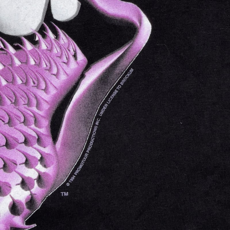 トップス ROLLING STONES SPIKE TONGUE BROCKUM XL ROLLING STONES VOODOO LOUNGE PURPLE SPIKE TONGUE BROCKUM
