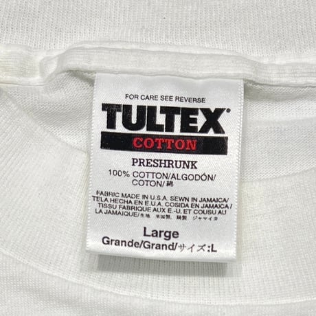 NIRVANA DEAD STOCK KURT COBAIN MEMORIAL CHILD WHITE TULTEX LARGE 8211