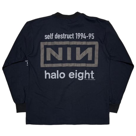 NINE INCH NAILS 1994 THE DOWNWARD SPIRAL SELF DESTRUCT LS ALL SPORT LARGE 0851