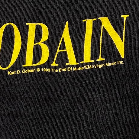 NIRVANA KURT COBAIN MEMORIAL MTV UNPLUGGED THE SUN IS GONE GIANT LARGE 1613