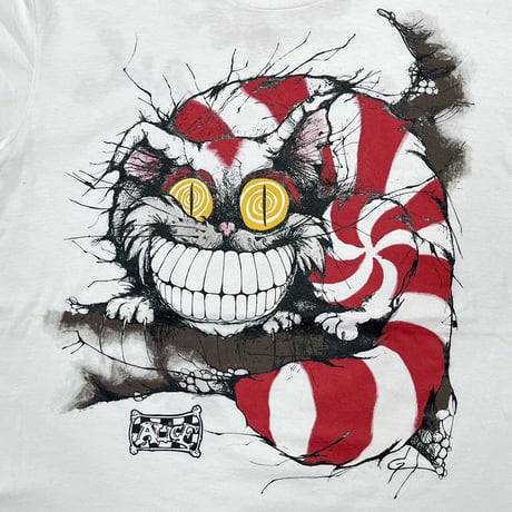ALICE IN WONDERLAND CHESHIRE CAT WHITE LARGE 8948