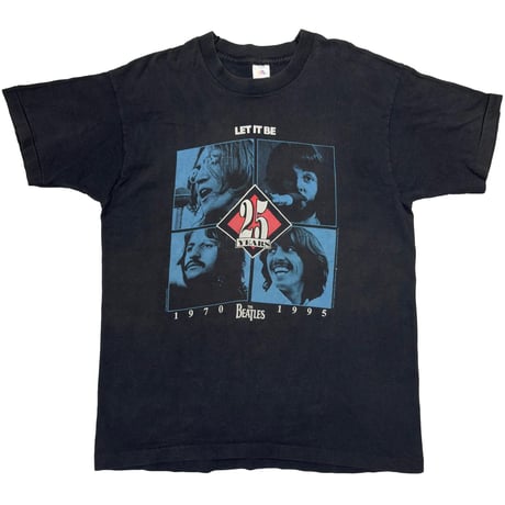 THE BEATLES LET IT BE 1970 1995 25 YEARS FRUIT OF THE LOOM LARGE 3356