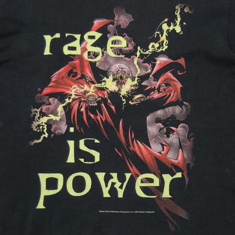 SPAWN rage is power FITS XL 4709