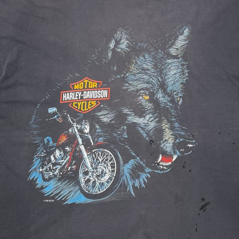 HARLEY-DAVIDSON　ヴィンテージ ラグ HARLEY-DAVIDSON ヴィンテージ ラグ