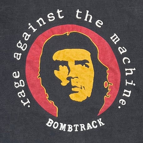 RAGE AGAINST THE MACHINE CHE GUEVARA BOMBTRACK HOODIE BLACK FITS LARGE 4092