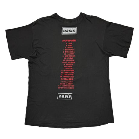 oasis GALLAGHER BROTHERS BOOTLEG TOUR XXL 6352